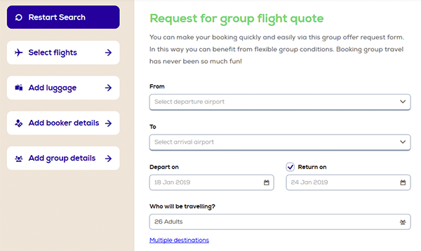 transavia baggage fees