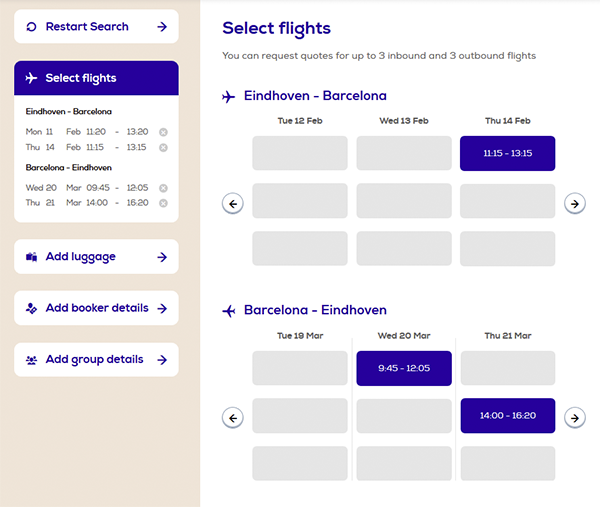 transavia hold luggage price